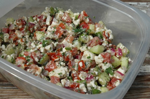 Greek Salad Salsa